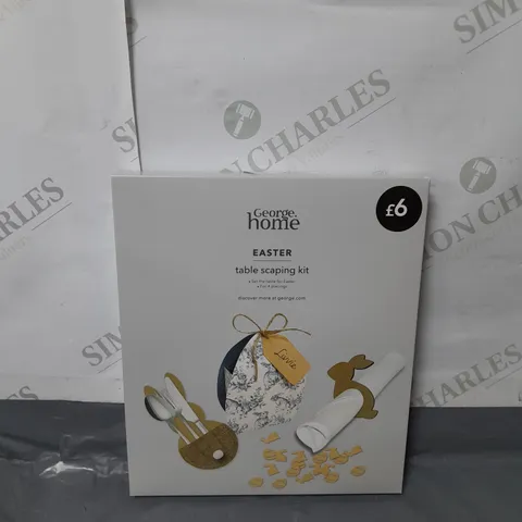 BOXED BRAND NEW GEORGE HOME EASTER TABLE SCAPING KIT X6