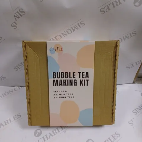 BOXED SHUFU BUBBLE TEA MAKING KIT 