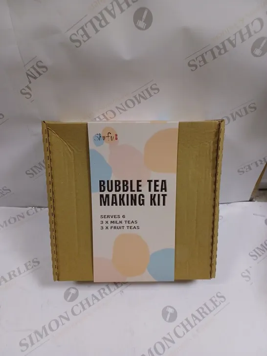 BOXED SHUFU BUBBLE TEA MAKING KIT 