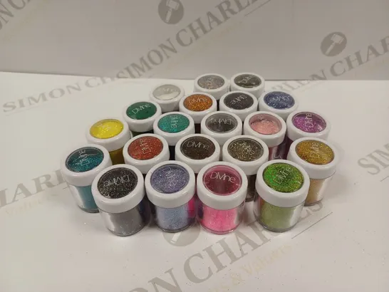 APPROXIMATELY 20 ASSORTED DIVINE NAIL GLITTER