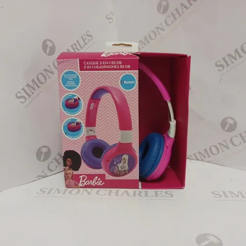 BOXED BARBIE 2-IN-1 HEADPHONES 