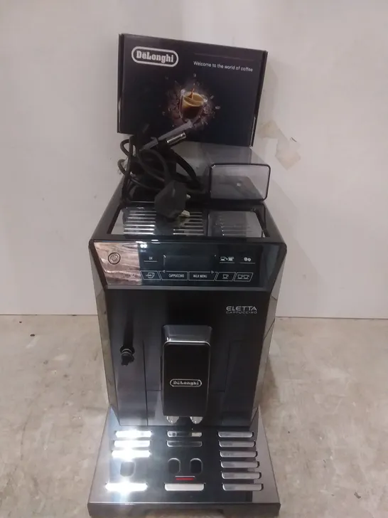 BOXED DELONGHI ELETTA BEAN TO CUP CAPPUCCINO MAKER RRP £899.99