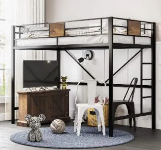 METAL LOFT BEDFRAME HU10495