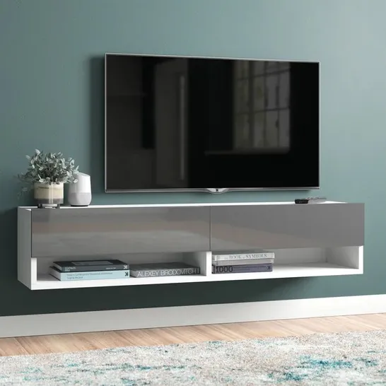 BOXED MCGRAY FLOATING TV STAND FOR TV'S UP TO 60"