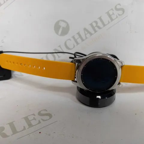 SAMSUNG GEAR S3 CLASSIC WATCH WITH MUSTARD STRAP 