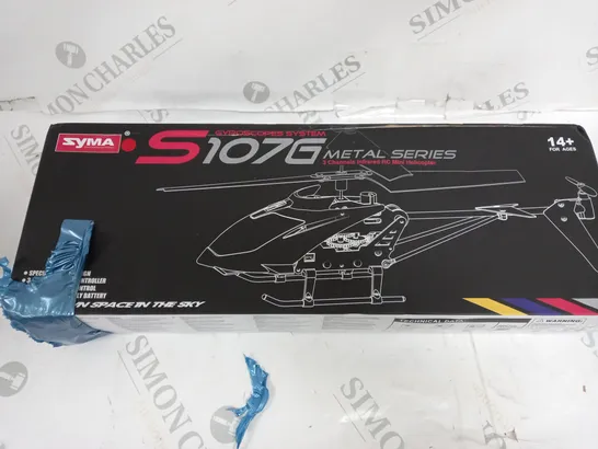 BOXED SYMA S107G GYROSCOPES SYSTEM METAL SERIES 3 CHANNELS INFRARED RC MINI HELICOPTER