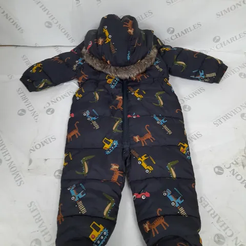 BOYS ALL IN ONE SNOW SUIT SIZE UNSPECIFIED