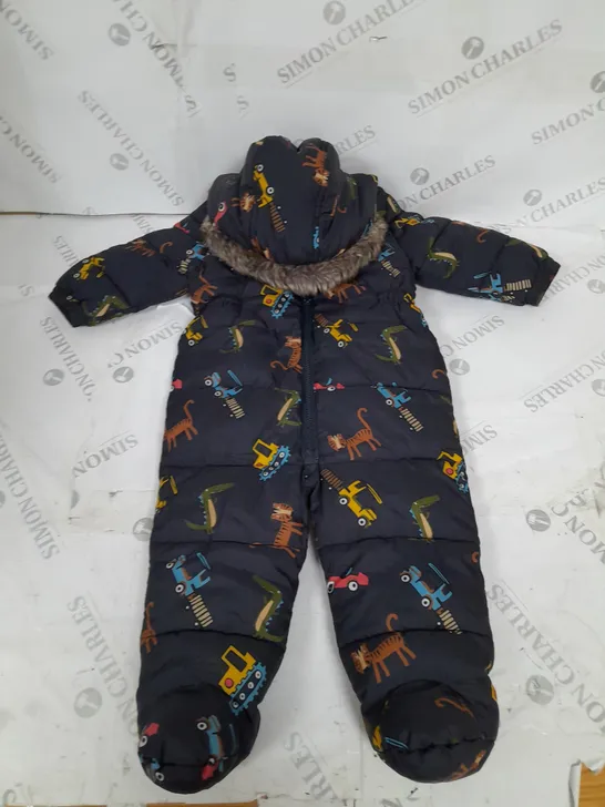 BOYS ALL IN ONE SNOW SUIT SIZE UNSPECIFIED