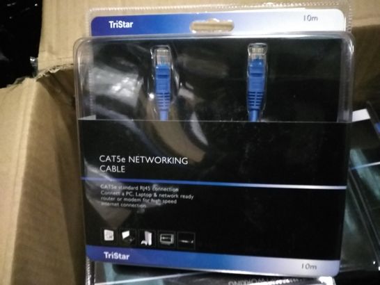 PALLET OF BOXED TRISTAR CAT5E NETWORKING CABLE