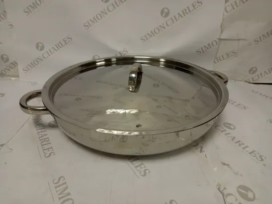 JUDGE SPECIALITY COOKWARE JA72 EXTRA LARGE STAINLESS STEEL PAELLA PAN