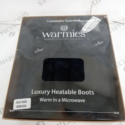 BOXED WARMIES LAVENDER SCENTED HEATABLE BOOTS