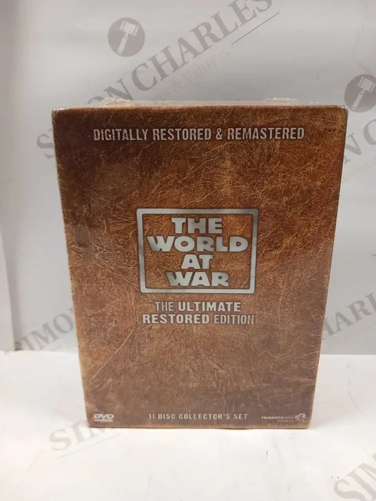 BOXED AND SEALED THE WORLS AT WAR THE ULTIMATE RESTORED EDITION 11 DISC COLLECTORS SET