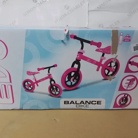 BOXED AS NEW EVO BALANCE BIKE