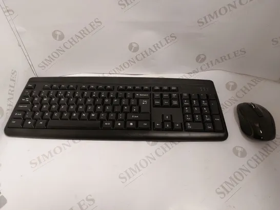 WIRELESS KEYBOARD AND MOUSE COMBO