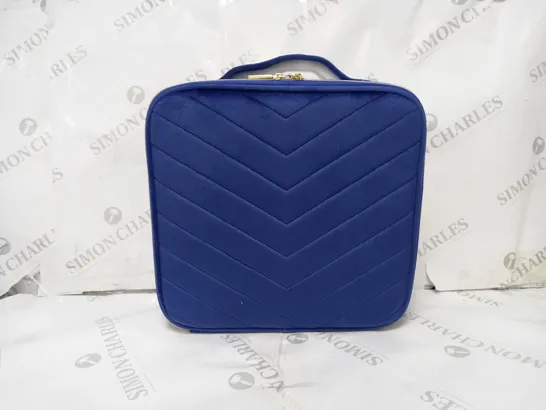 TILI VANITY CASE WITH ADJUSTABLE COMPARTMENTS ROYAL BLUE