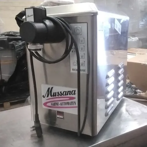 MUSSANA BOY ICE CREAM MACHINE 