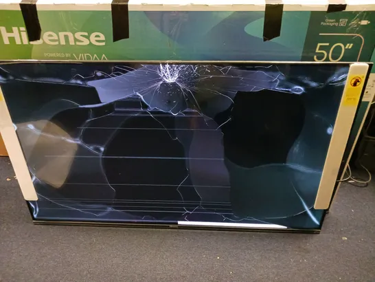 HISENSE 50" QLED 4K 50A7KQTUK FLAT SCREEN TELEVISION