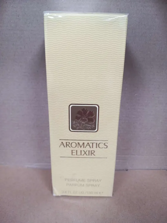 BOXED AND SEALED CLINIQUE AROMATICS ELIXIR PARFUM SPRAY 100ML