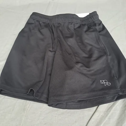 H&M MOVE TRAINING SHORTS IN BLACK - XS