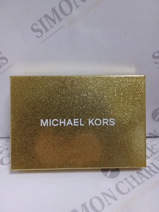 BOXED MICHAEL KORS GOLD SMALL COIN PURSE 