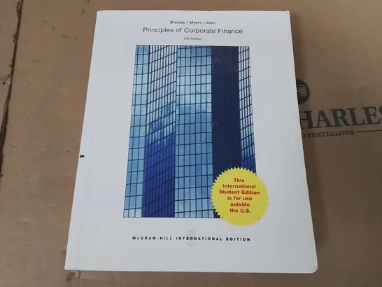 PRINCIPLES OF CORPORATE FINANCE 12TH EDITION