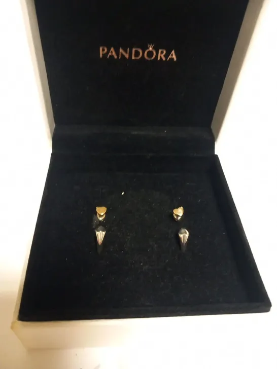 BOXED PANDORA EARRINGS