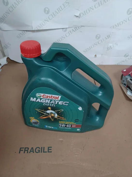 CASTROL MAGNATEC DIESEL OIL - 5W-40DPF 4L/ COLLECTION ONLY 