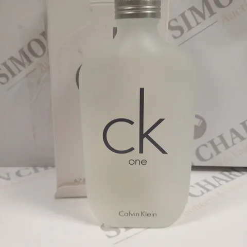 BOXED CALVIN KLEIN ONE EAU DE TOILETTE 200ML