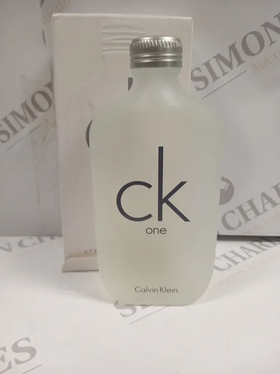 BOXED CALVIN KLEIN ONE EAU DE TOILETTE 200ML