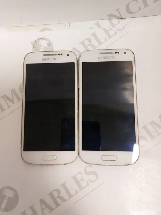 LOT OF 2 SAMSUNG SMARTPHONES