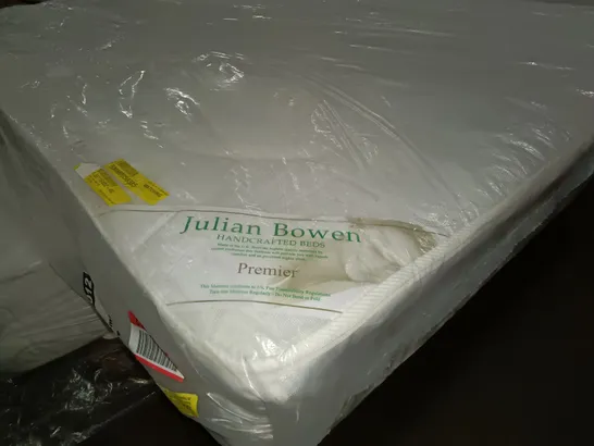 BAGGED JULIAN BOWEN PREMIER MATTRESS - APPROX 150 X 200CM