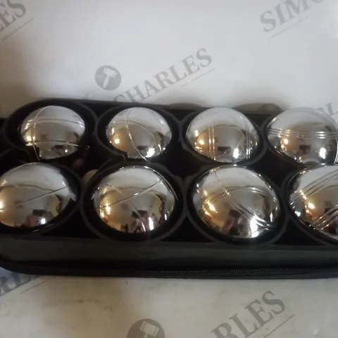 REDWOOD LEISURE 8PC STEEL FRENCH BOULES SET