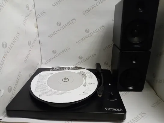 VICTROLA MODERN BLUETOOTH STEREO TURNTABLE