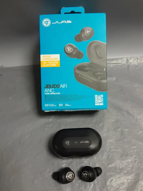 BOXED JLAB JBUDSAIR ANC TRUE WIRELESS EARBUDS IN BLACK 