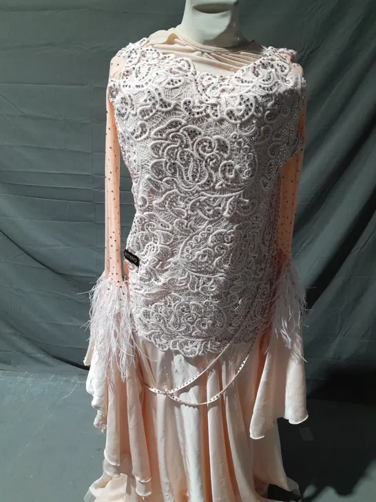 FORMAL LATIN DRESS DANCEWEAR SIZE UNSPECIFIED 