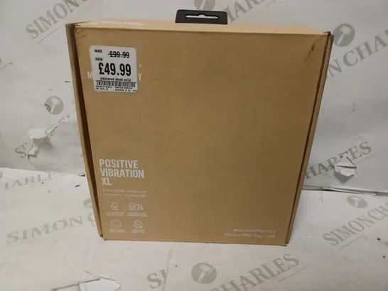 BOXED HOUSE OF MARLEY POSITIVE VIBRATION XL HEADPHONES