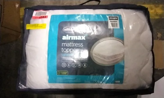 SILENTNIGHT AIRMAX 600 MATTRESS TOPPER - SINGLE