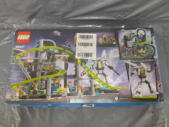 LEGO CITY ROBOT WORLD ROLLER-COASTER PARK TOY 60421 RRP £89.99