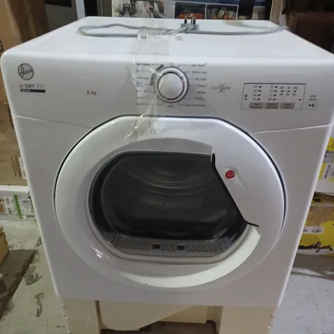 HOOVER HLEV8LG 8KG VENTED TUMBLE DRYER, WHITE - COLLECTION ONLY