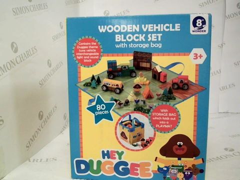 HEY DUGGEE PLAY SET WITH VEHICLES  AND BAG RRP &pound;50.99