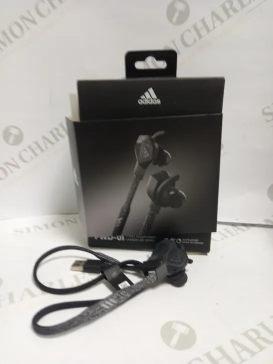 ADIDAS FWD-01 BLUETOOTH SPORT HEADPHONES - GREY