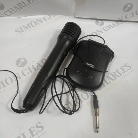 BOXED ROLLMASTER CORDLESS MICROPHONE 