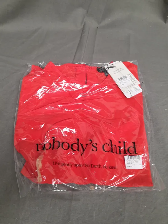 SEALED NOBODYS CHILD VERITY TOP IN RED - UK 6