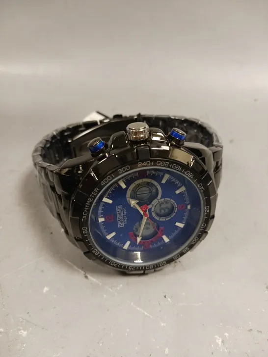 BARKERS OF KENSINGTON MEGA SPORT BLUE MENS WATCH