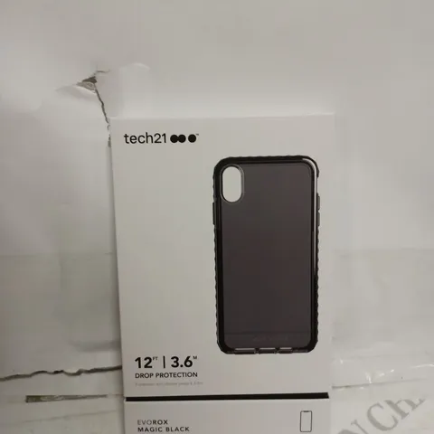 LOT OF 87 X TECH21 EVO ROX HARDSHELL CASE FOR IPHONE XS MAX - MAGIC BLACK