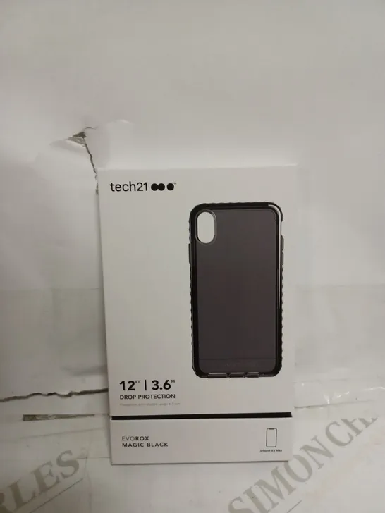 LOT OF 87 X TECH21 EVO ROX HARDSHELL CASE FOR IPHONE XS MAX - MAGIC BLACK