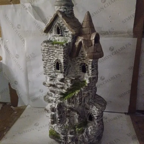 MY GARDEN STORIES LED CASTLE GARDEN SCULPTURE