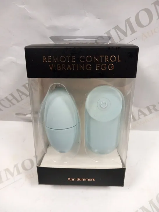 BOXED ANN SUMMERS REMOTE CONTROL VIBRATING EGG