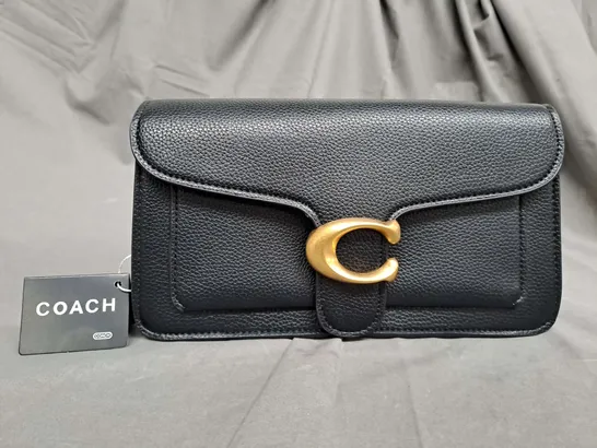 COACH BLACK CLUTCH BAG