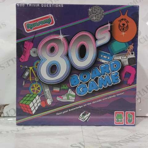 AWESOME 80'S TRIVIA BOARD GAME